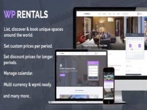 Szablon WP Rentals Booking Accommodation WP Theme