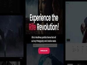 Szablon Rife Pro Creative WP Theme