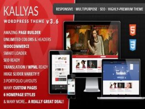 Szablon Kallyas Responsive Multi-Purpose WordPress Theme