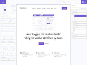 Wtyczka Oxygen Builder Visual WordPress Page Editor