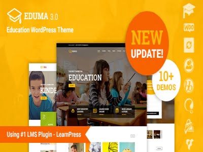 Szablon Eduma - Education WordPress Theme with LearnPress | Sklep z dodatkami premium WP Allkeystore.pl