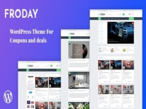 Szablon Froday – Coupons and Deals WordPress Theme | Sklep z dodatkami premium WP Allkeystore.pl