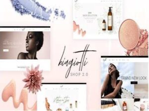 Szablon Biagiotti - Beauty and Cosmetics Shop WordPress Theme