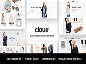 Szablon Claue - Clean Minimal WooCommerce WordPress Theme | Sklep z dodatkami premium WP Allkeystore.pl