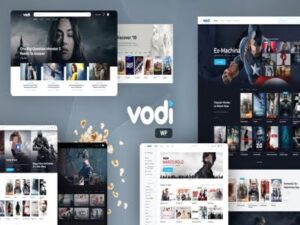 Szablon Vodi - Video WordPress Theme for Movies & TV Shows