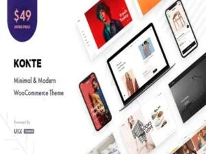 Szablon Konte - Minimal & Modern WooCommerce WordPress Theme | Sklep z dodatkami premium WP Allkeystore.pl
