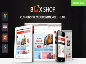 Szablon BoxShop Responsive WooCommerce WordPress Theme | Sklep z dodatkami premium WP Allkeystore.pl