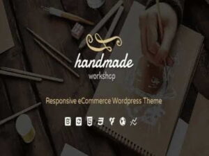 Handgemachte Vorlage - Shop WordPress WooCommerce Theme