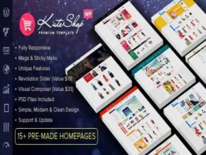 Szablon KuteShop – Multipurpose WooCommerce WordPress Theme RTL | Sklep z dodatkami premium WP Allkeystore.pl