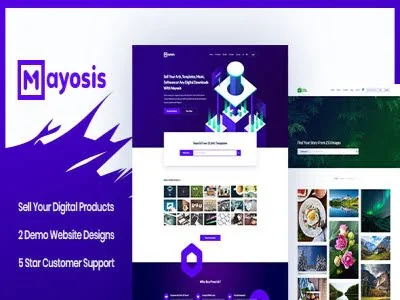 Szablon Mayosis – Digital Marketplace WordPress Theme | Sklep z dodatkami premium WP Allkeystore.pl