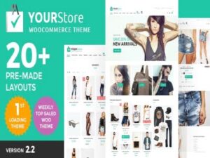 Szablon YourStore – Woocommerce Theme | Sklep z dodatkami premium WP Allkeystore.pl
