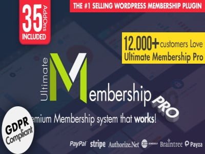 Wtyczka Ultimate Membership Pro - WordPress Membership Plugin | Sklep z dodatkami premium WP Allkeystore.pl