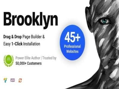 Szablon Brooklyn Creative Multi-Purpose Responsive WordPress Theme | Sklep z dodatkami premium WP Allkeystore.pl