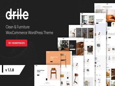 Szablon Drile – Furniture WooCommerce WordPress Theme | Sklep z dodatkami premium WP Allkeystore.pl