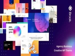 Szablon Brook - Agency Business Creative WordPress Theme | Sklep z dodatkami premium WP Allkeystore.pl