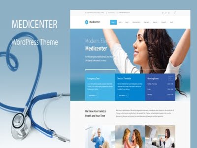 Szablon MediCenter – Health Medical Clinic WordPress Theme | Sklep z dodatkami premium WP Allkeystore.pl