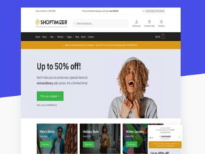 Szablon Shoptimizer Optimize Your WooCommerce Store