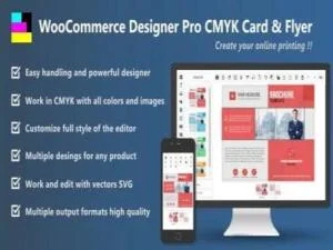 Wtyczka Designer Pro CMYK Card Flyer WooCommerce | Sklep z dodatkami premium WP Allkeystore.pl