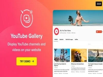 Wtyczka Elfsight Youtube Gallery - WP YouTube | Sklep z dodatkami premium WP Allkeystore.pl