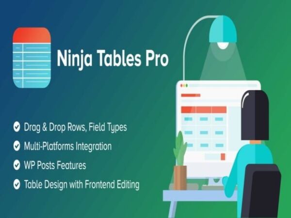 Wtyczka Ninja Tables Pro | Sklep z dodatkami premium WP Allkeystore.pl