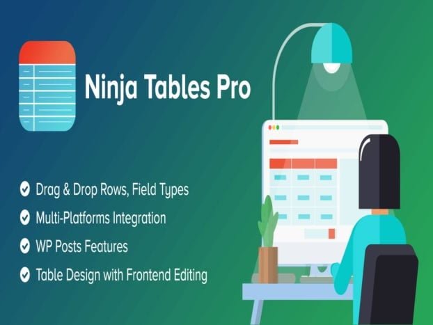 Wtyczka Ninja Tables Pro | Sklep z dodatkami premium WP Allkeystore.pl