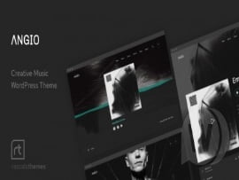 Szablon Angio - Creative Music Theme | Sklep z dodatkami premium WP Allkeystore.pl