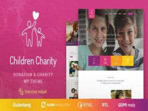 Szablon Children Charity - Nonprofit NGO WordPress Theme | Sklep z dodatkami premium WP Allkeystore.pl