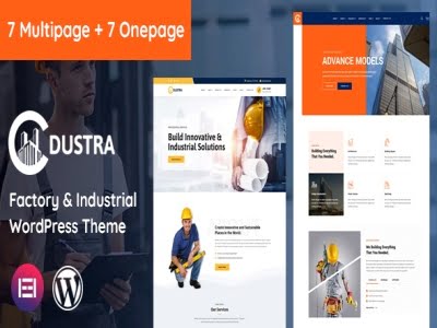 Szablon Dustra- Factory Industrial Construction WordPress Theme | Sklep z dodatkami premium WP Allkeystore.pl