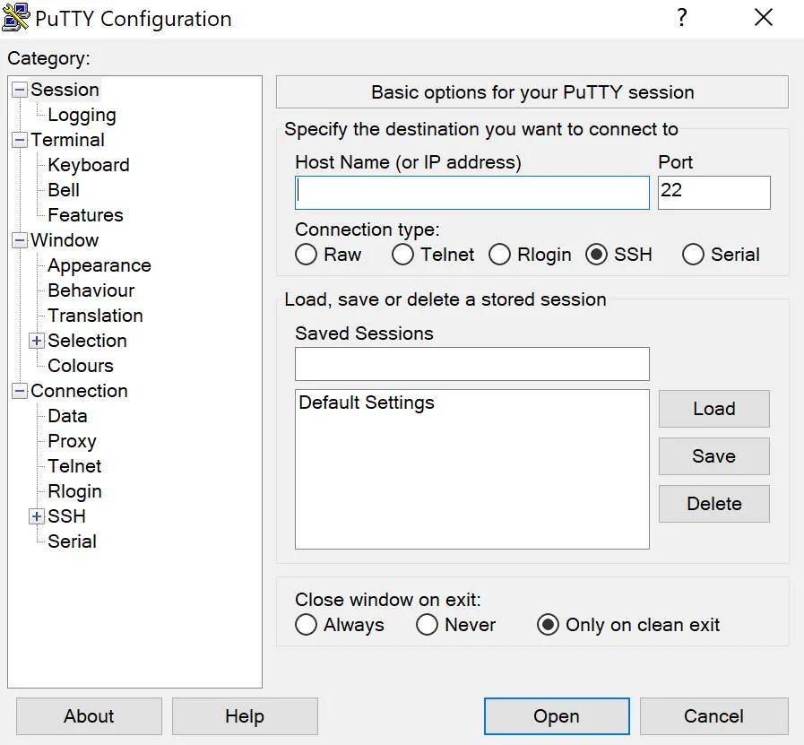 So melden Sie sich mit Free Putty bei SSH an | WP-Premium-Add-ons-Store Allkeystore.pl Jak zalogować się do SSH za pomocą darmowego Putty | Sklep z dodatkami premium WP Allkeystore.pl