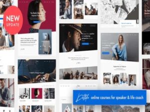 Szablon DotLife – Coach Online Courses WordPress