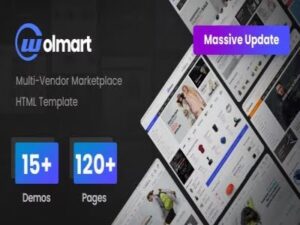 Szablon Wolmart – Marketplace eCommerce HTML Template