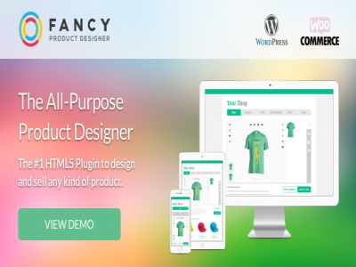 Wtyczka Fancy Product Designer WooCommerce | Sklep z dodatkami premium WP Allkeystore.pl