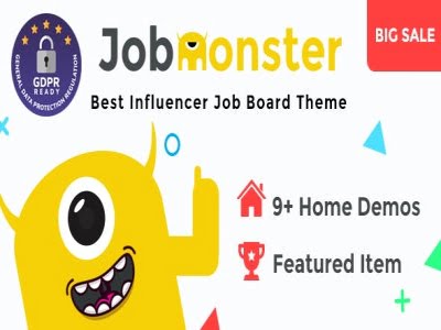 Szablon Jobmonster – Job Board WordPress Theme | Sklep z dodatkami premium WP Allkeystore.pl