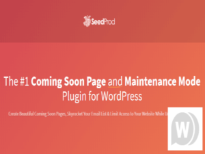 Wtyczka SeedProd Coming Soon Page Pro