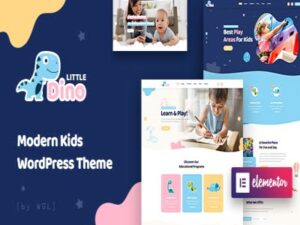 Szablon Littledino Modern Kids WordPress Theme