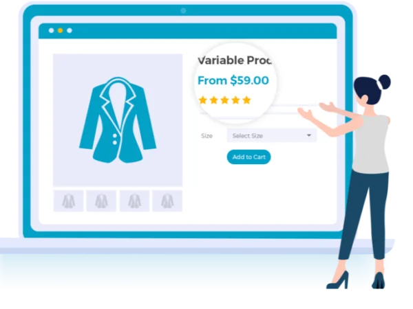 Wtyczka WooCommerce Variation Prices | Sklep z dodatkami premium WP Allkeystore.pl