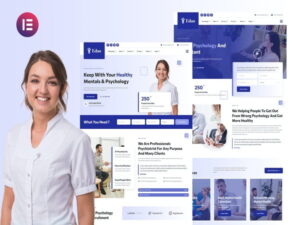 Szablon Edan Human Psychology Consultant Elementor Template Kit