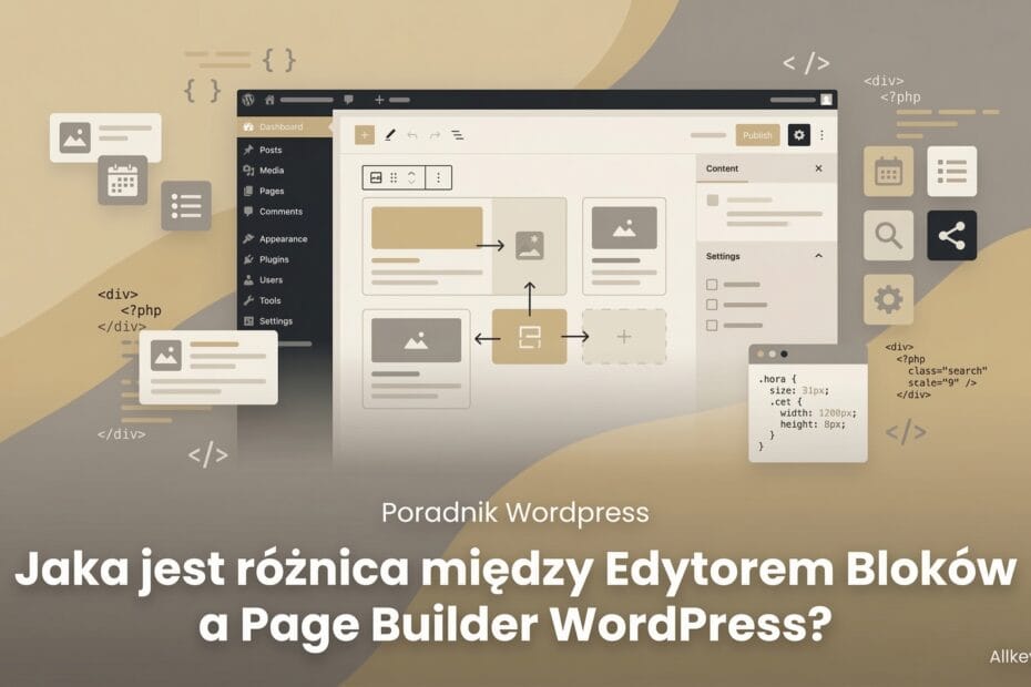 Edytor bloków WordPress a Page Builder: jaka jest różnica?