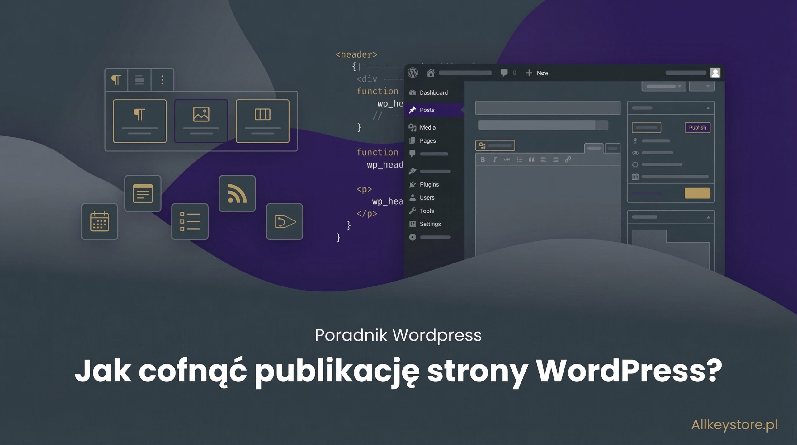 Jak cofnąć publikację strony WordPress?