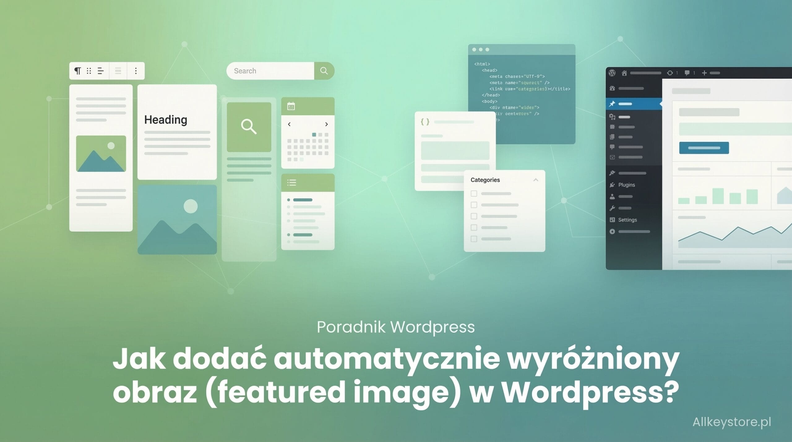 Jak dodać automatycznie dla nowych postów w WordPress wyróżniony obraz (featured image)?