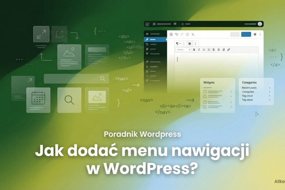 Wie füge ich ein Navigationsmenü in WordPress hinzu?