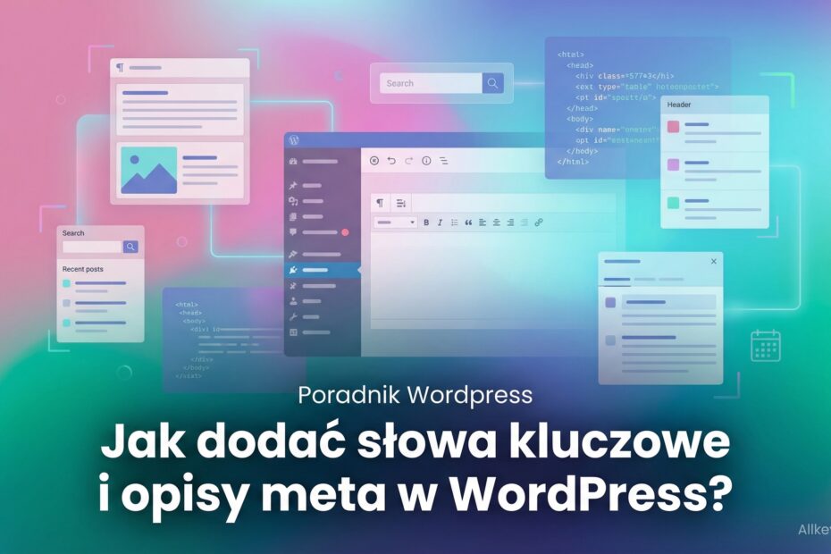 Jak dodać słowa kluczowe i opisy meta w WordPress?