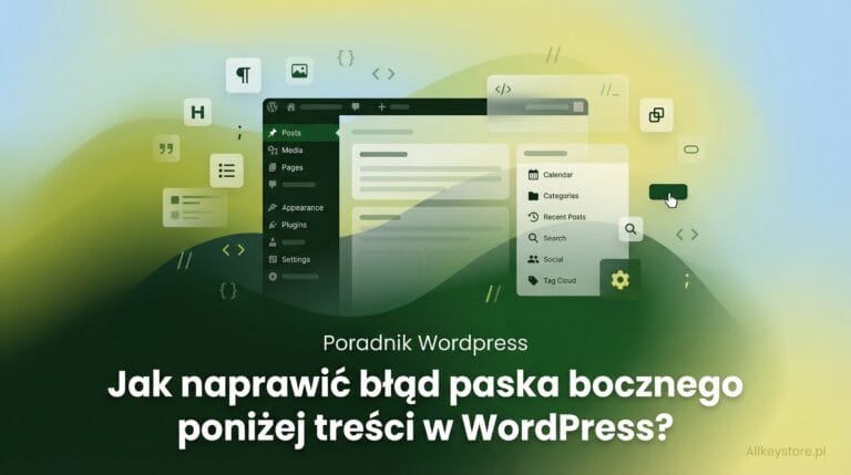 Wie behebt man Seitenleistenfehler unter dem Inhalt in WordPress?