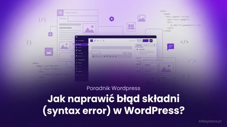 Jak naprawić błąd składni (syntax error) w WordPress?