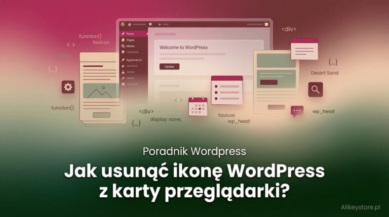 Jak usunąć ikonę WordPress z karty przeglądarki?