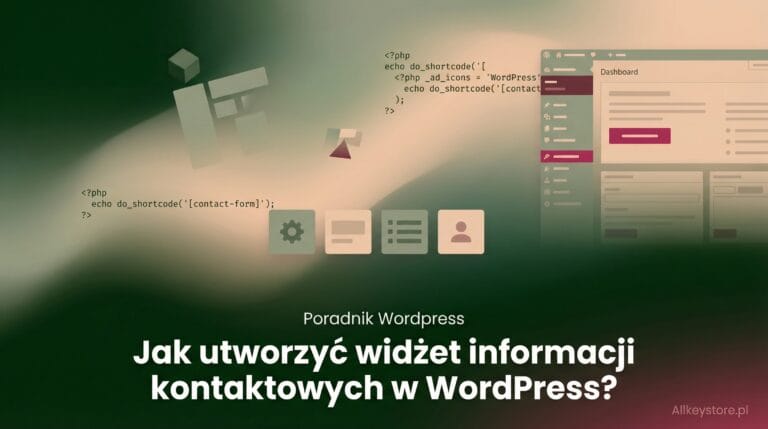 Jak utworzyć widżet informacji kontaktowych w WordPress?