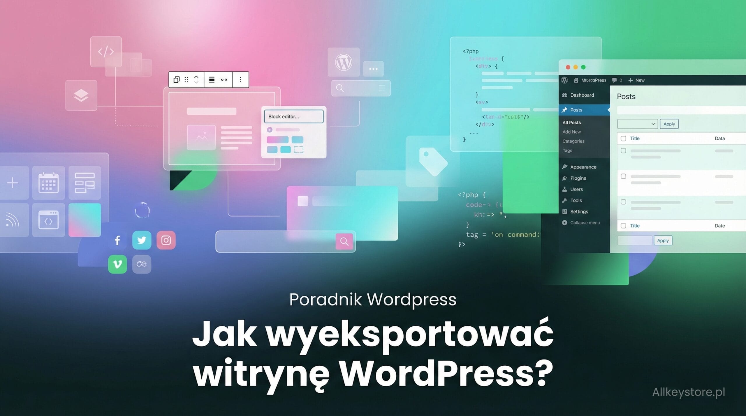 Jak wyeksportować witrynę WordPress?