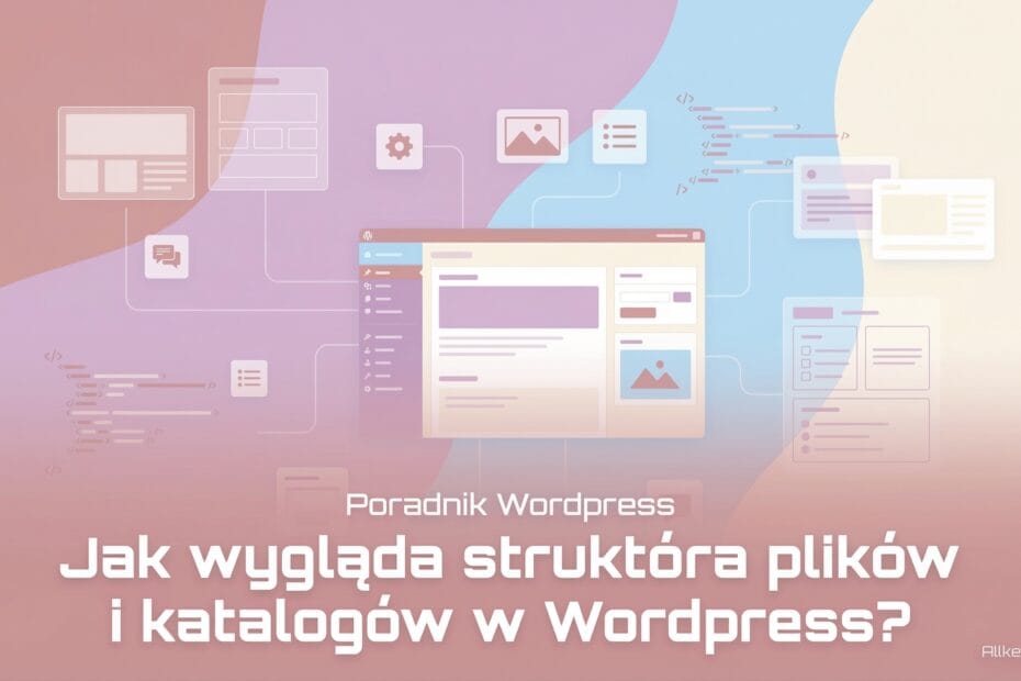 Jak wygląda struktóra plików i katalogów w Wordpress? Do czego służą główne pliki i katalogi?