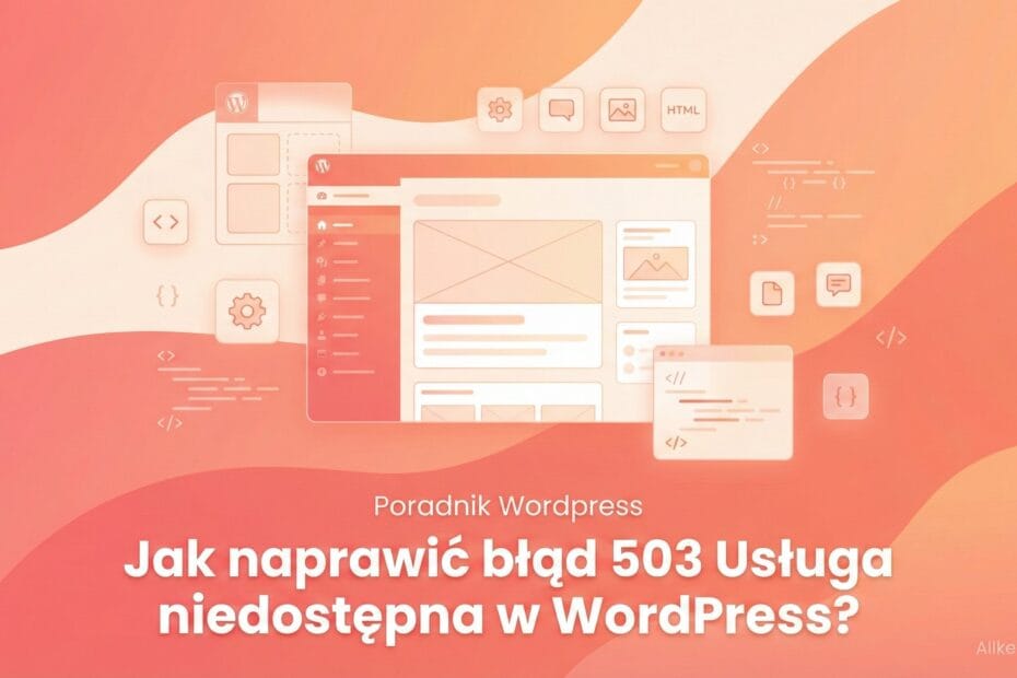Jak naprawić błąd 503 Usługa niedostępna w WordPress?