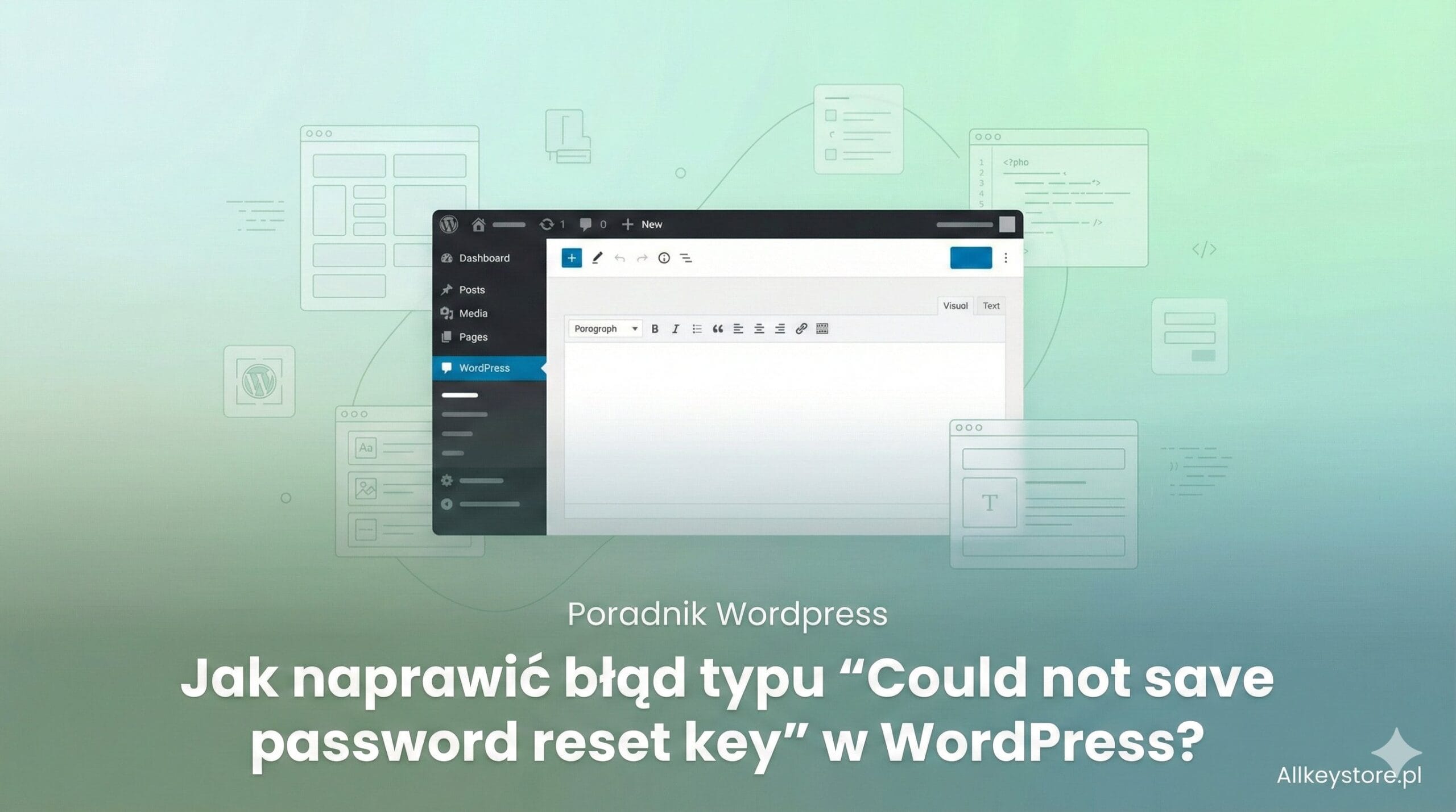 Wie behebt man den Fehler „Schlüssel zum Zurücksetzen des Passworts konnte nicht gespeichert werden“ in WordPress?